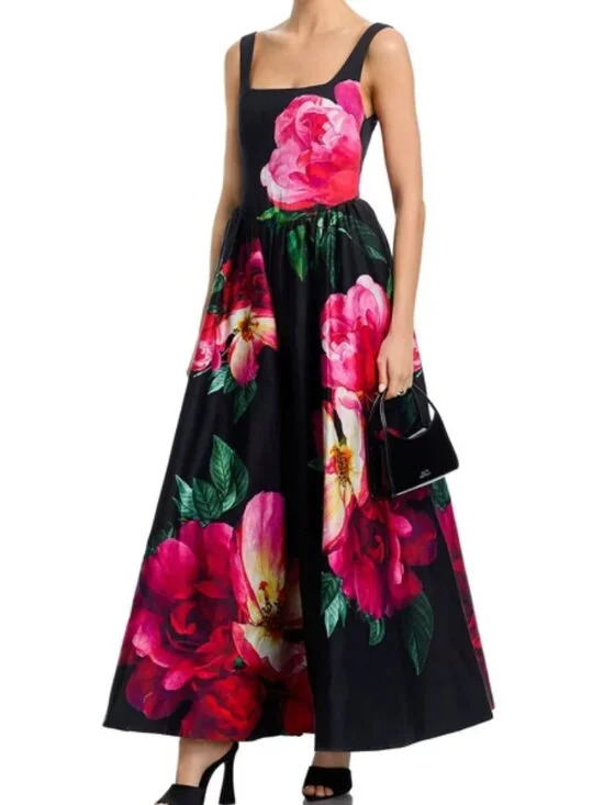 Alice and Olivia Tarrie Drop Waist Dress - Picture 2 of 5